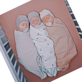 Mushie Muslin Swaddle Blanket